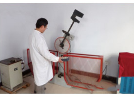 Low temperature  impact testing